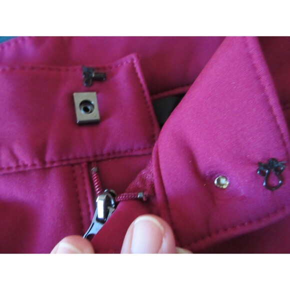 NEW TSLA Winter Snow Pants Womens Med Burgundy Waterproof (AS IS ) - Picture 2 of 13